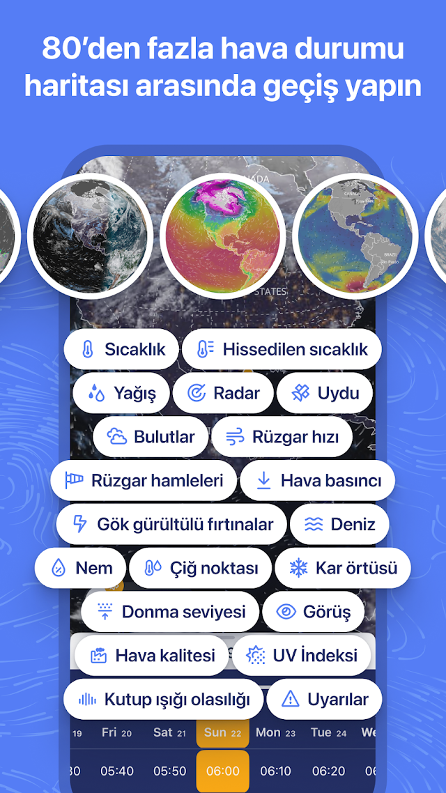 Ventusky: Hava durumu Resimleri