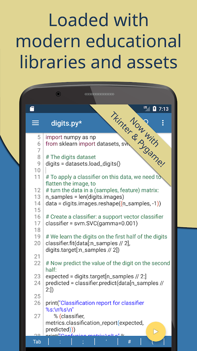 Pydroid 3 - IDE for Python 3 Resimleri