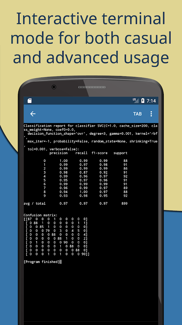 Pydroid 3 - IDE for Python 3 Resimleri