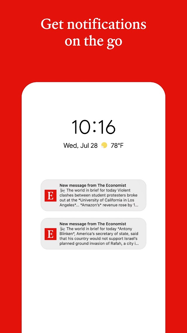 The Economist - News, Podcasts Resimleri