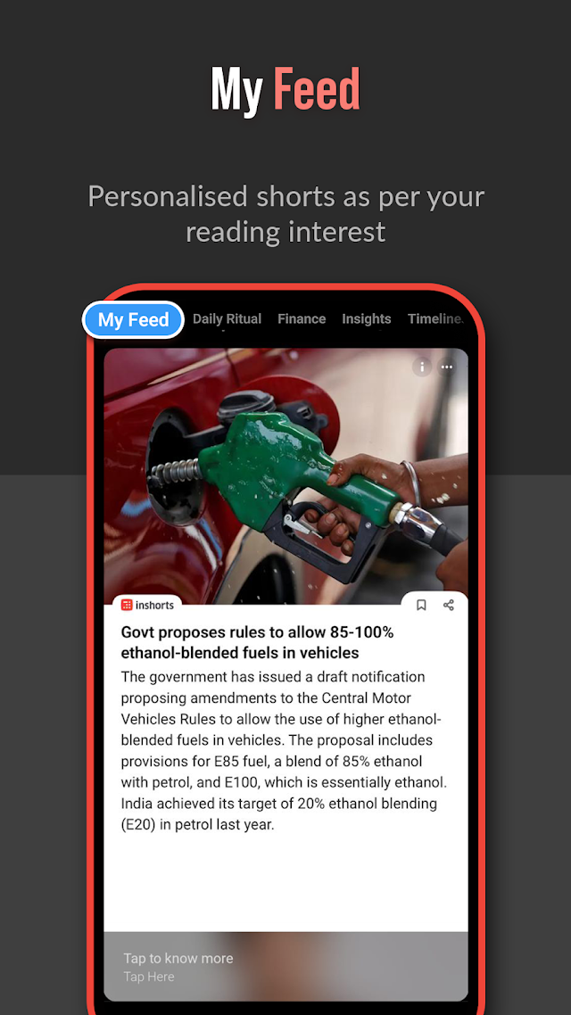 Inshorts - News in 60 words Resimleri
