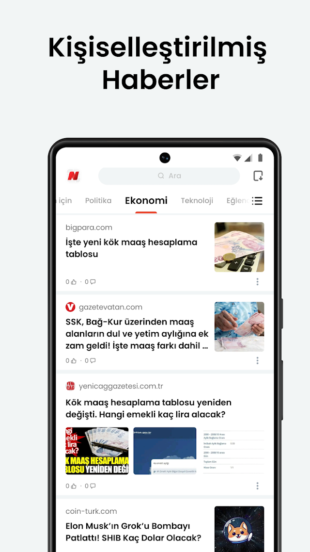 Opera News: En son TR Manşeti Resimleri