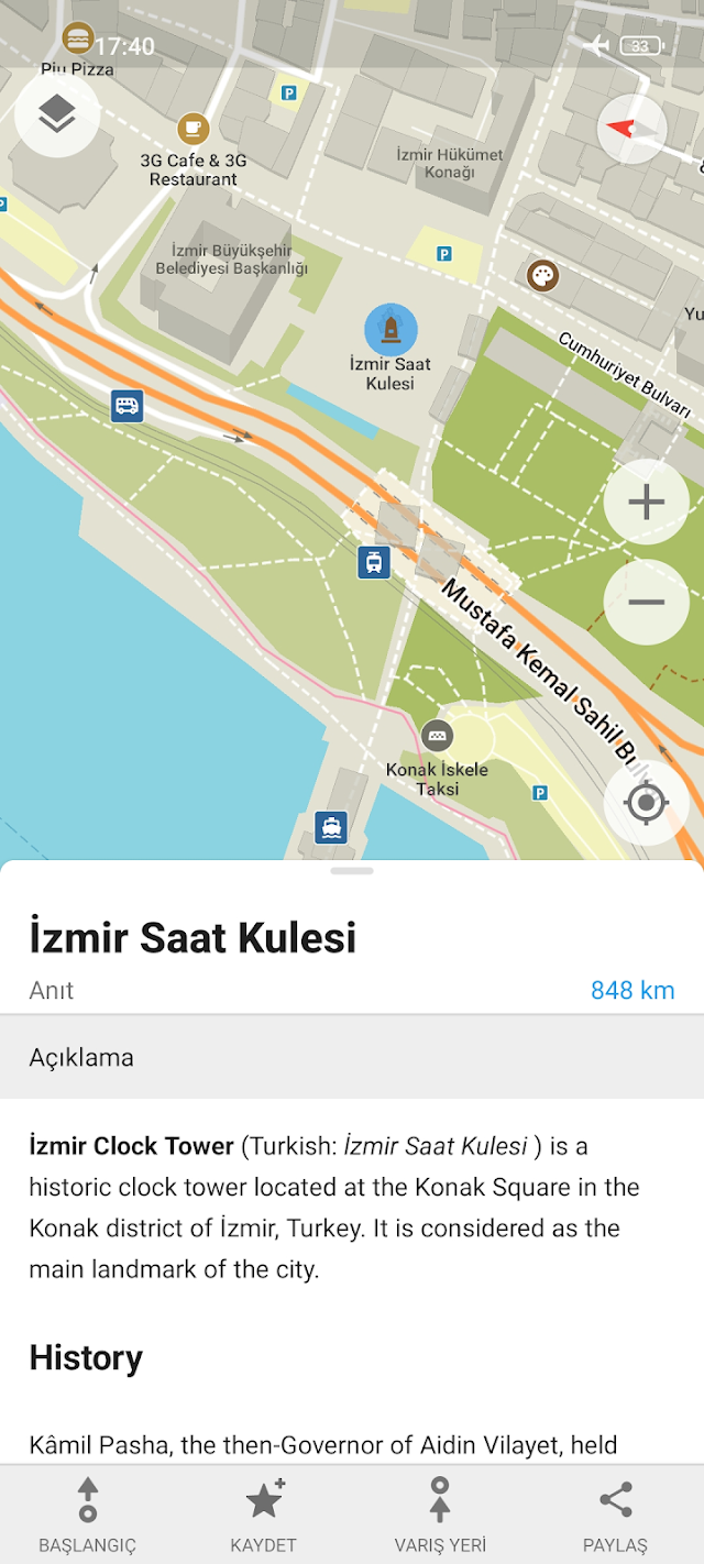 Organic Maps: Haritalar ve GPS Resimleri