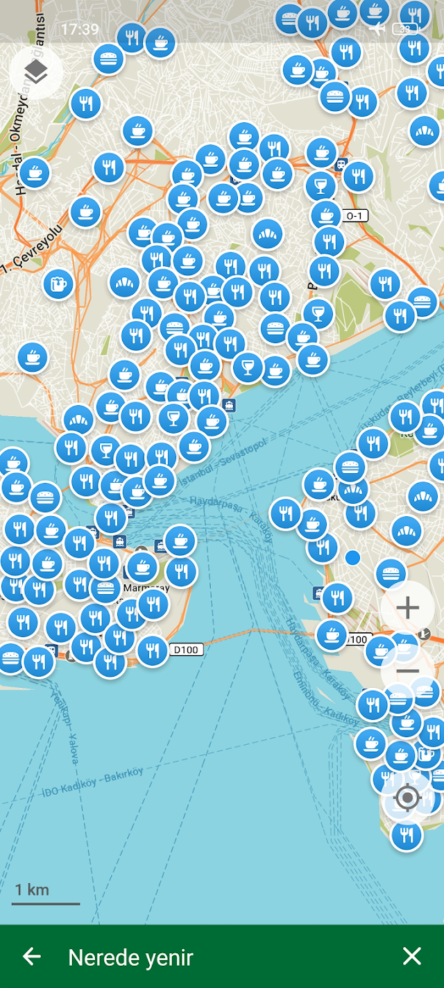 Organic Maps: Haritalar ve GPS Resimleri
