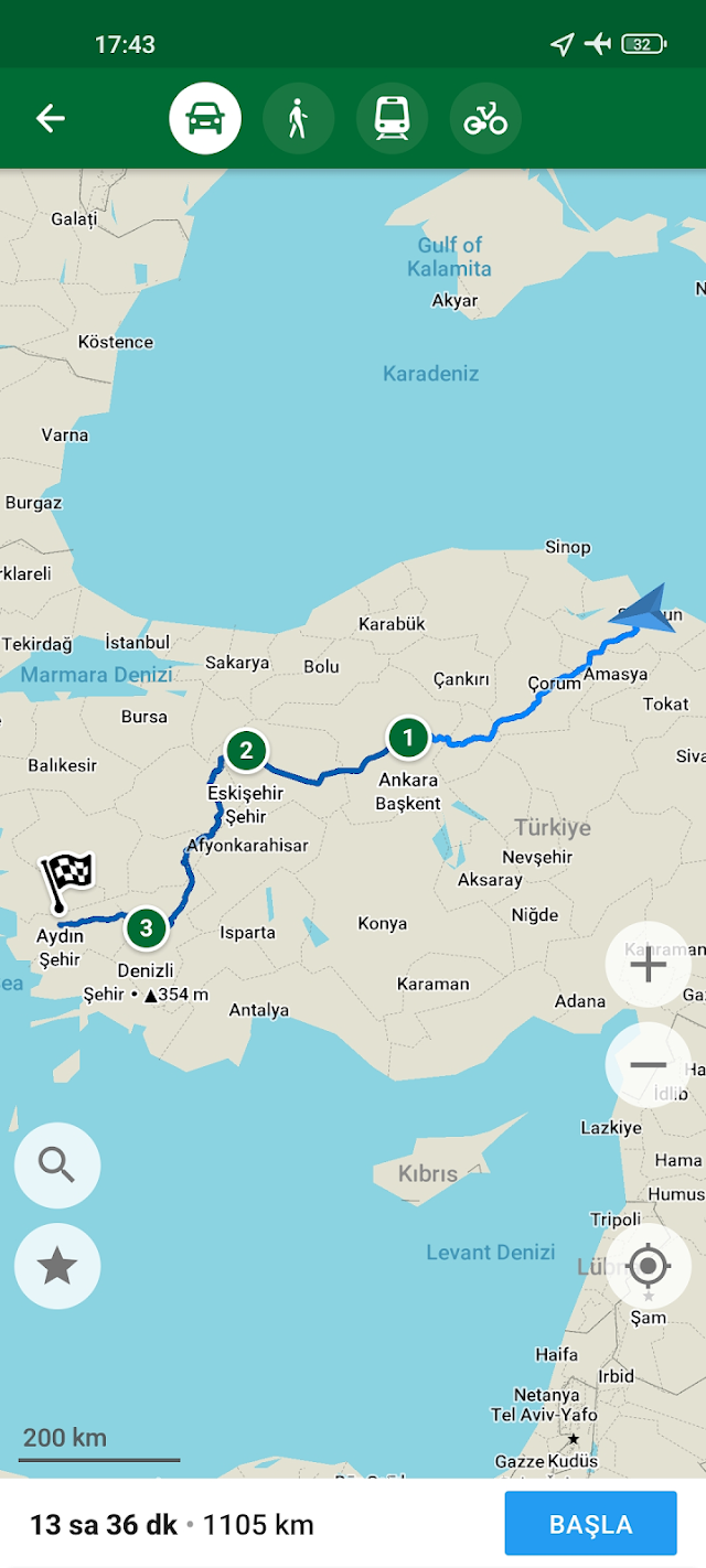 Organic Maps: Haritalar ve GPS Resimleri