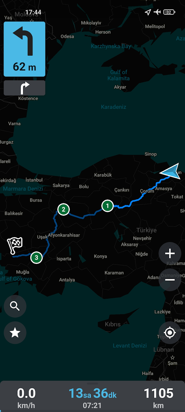 Organic Maps: Haritalar ve GPS Resimleri