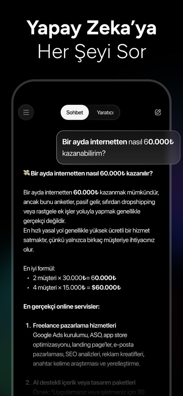 Yapay Zeka T�rk�e - Genie AI Resimleri