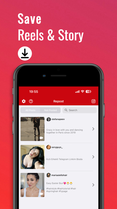 InSaver : Video Downloader Resimleri