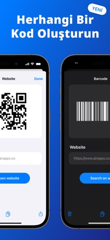 QR Kod Okuyucu Air - Kod Okuma Resimleri