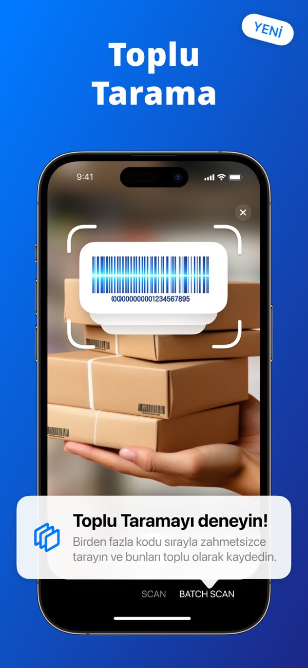 QR Kod Okuyucu Air - Kod Okuma Resimleri