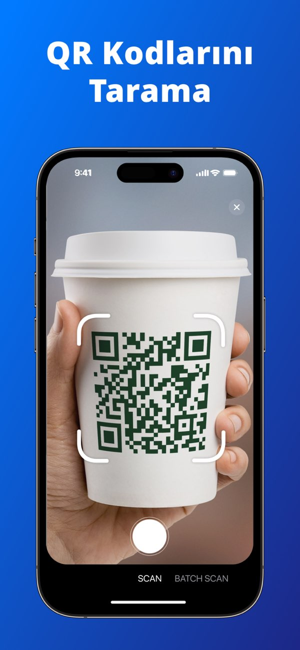 QR Kod Okuyucu Air - Kod Okuma Resimleri