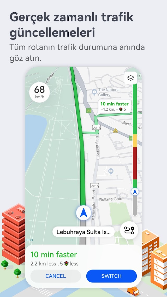 Petal Haritalar -GPS ve Trafik Resimleri
