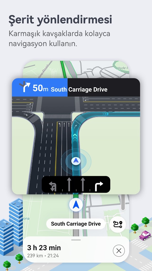 Petal Haritalar -GPS ve Trafik Resimleri