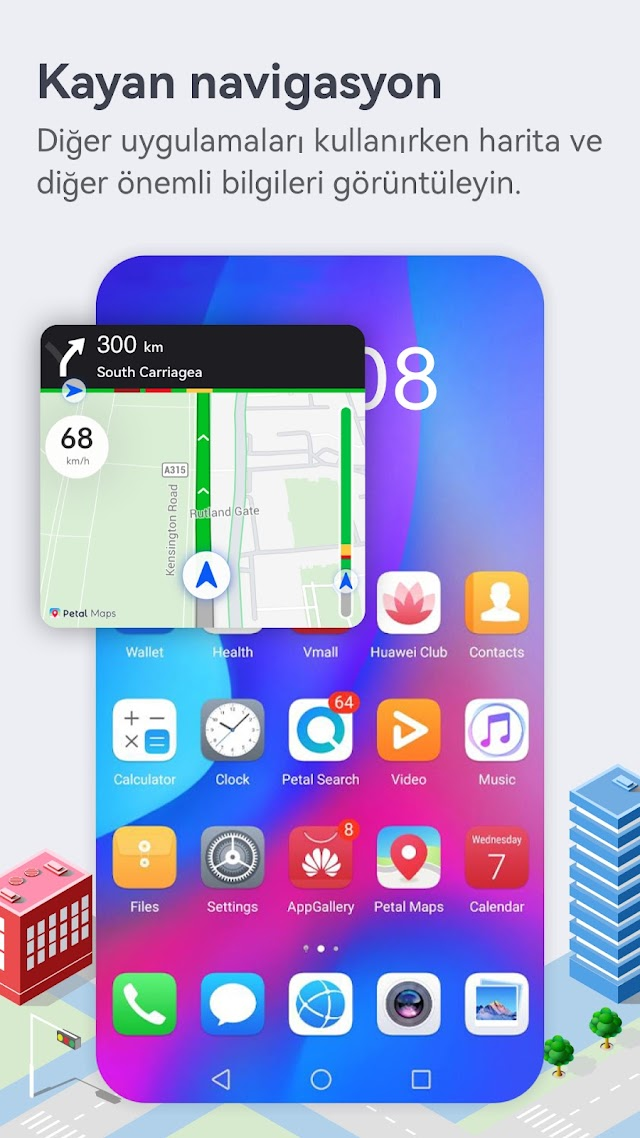 Petal Haritalar -GPS ve Trafik Resimleri