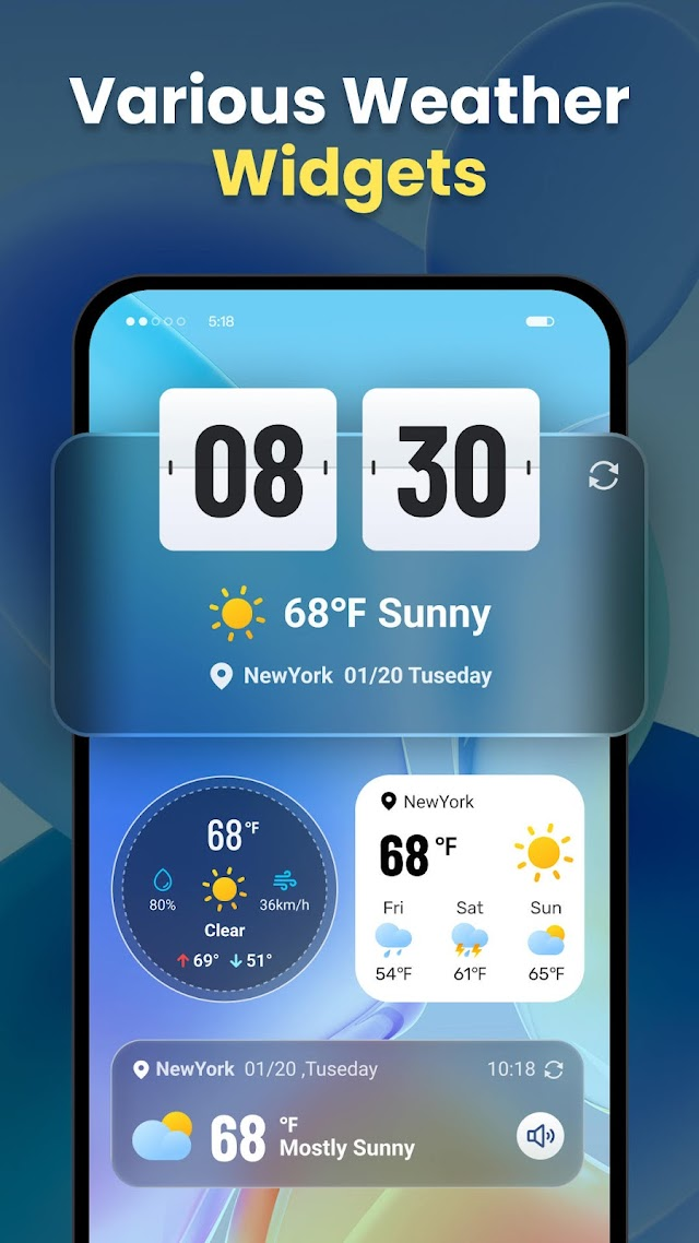 Live Weather: Daily Forecast Resimleri