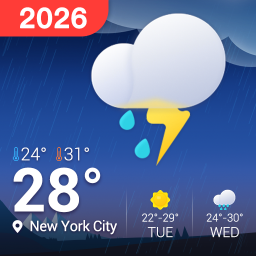 Android Yerel Hava DurumuWidget ikonu