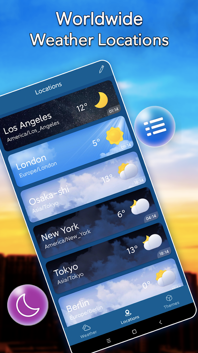 Yerel Hava Durumu:Widget Resimleri