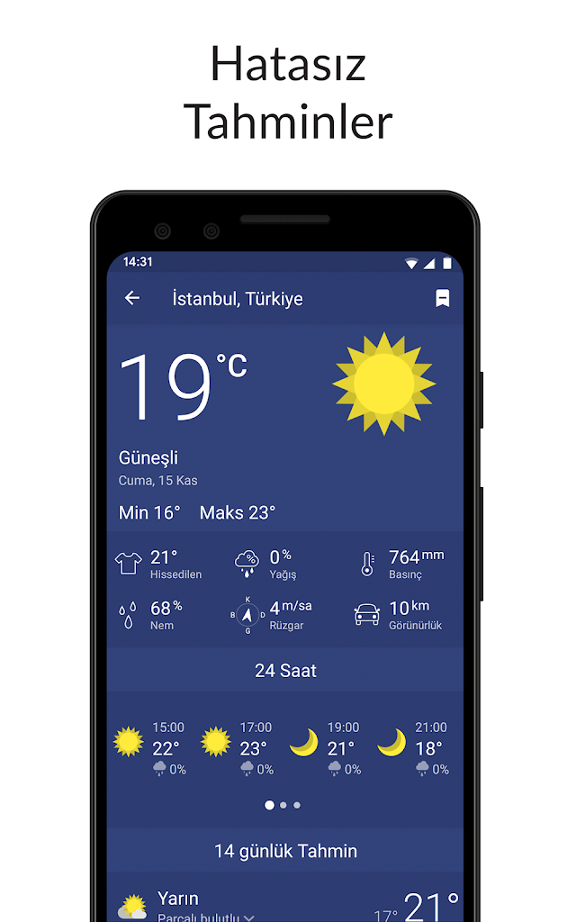 Clime: Hava Durumu ve Radarı Resimleri