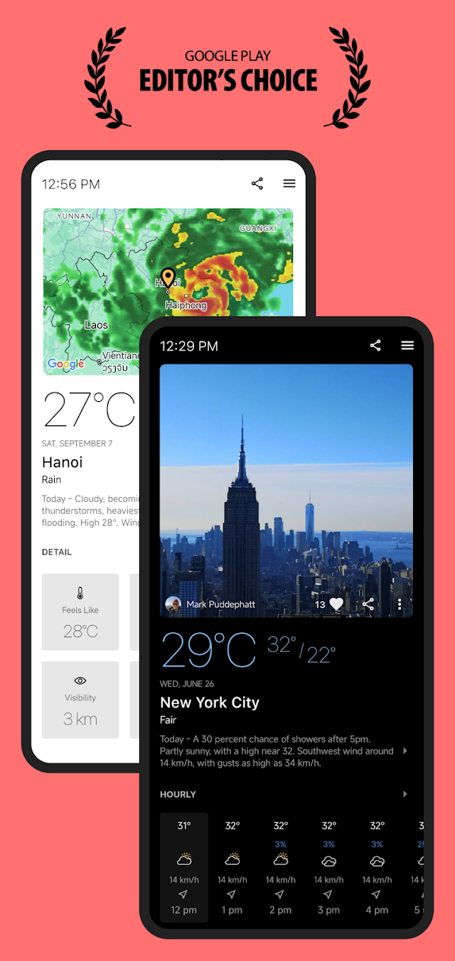 Today Weather:Radar, Widgetlar Resimleri