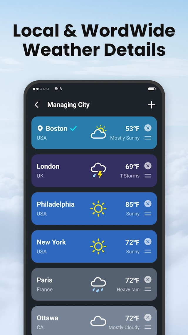 Local Weather: Live Forecast Resimleri