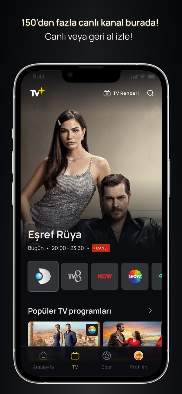 TV+: Film, Dizi & Canlı TV Resimleri