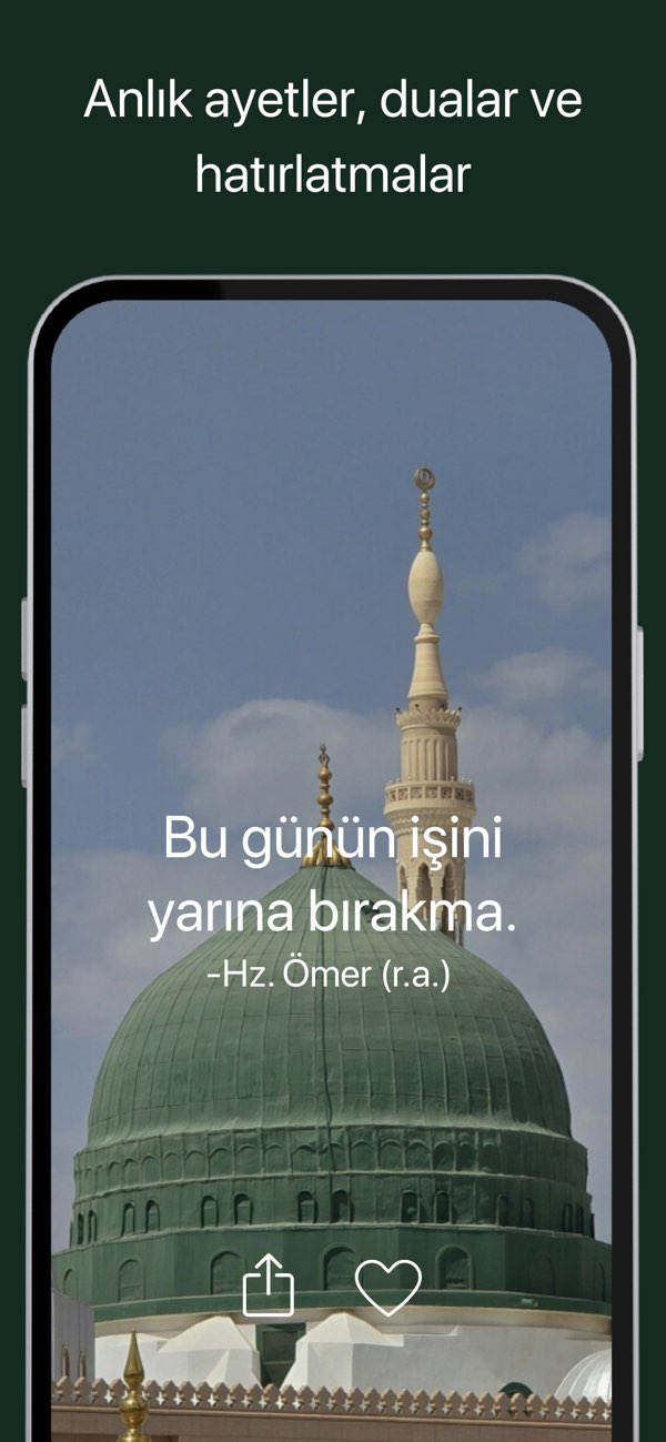 Kur'an Widgets: Ayet & Dualar Resimleri