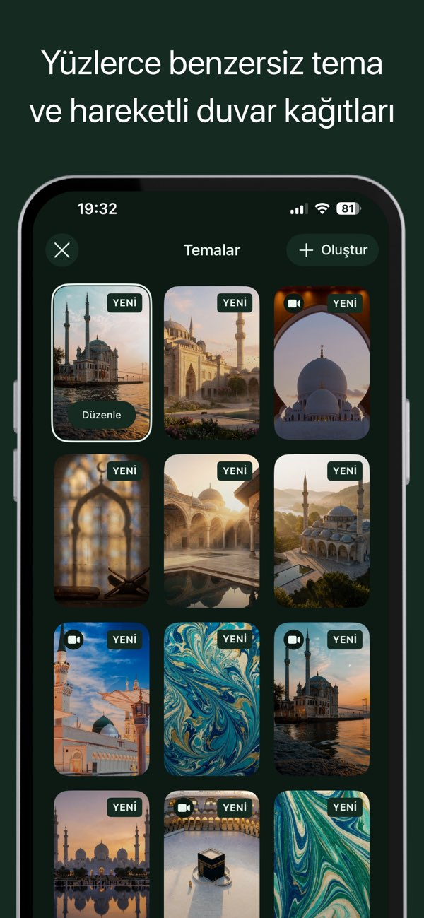 Kur'an Widgets: Ayet & Dualar Resimleri
