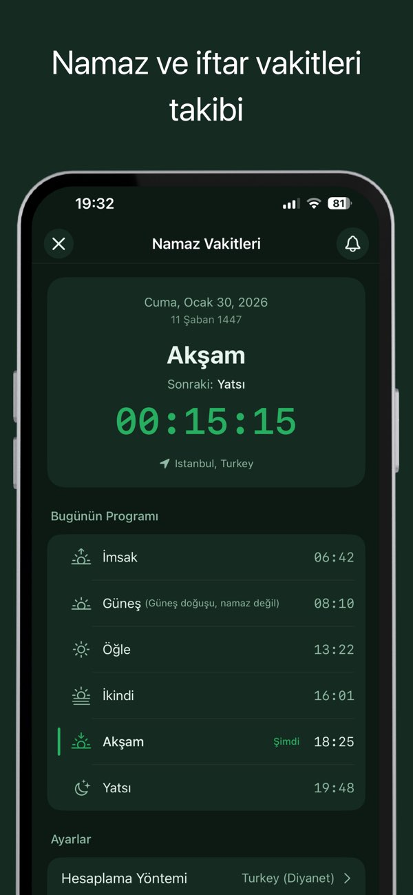 Kur'an Widgets: Ayet & Dualar Resimleri