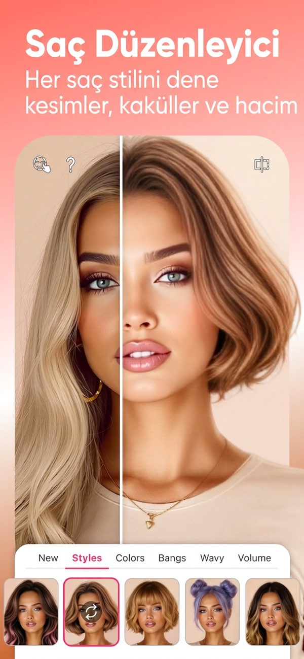 YouCam Makeup: Yüz Düzenleyici Resimleri