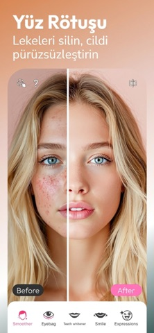 YouCam Makeup: Y�z D�zenleyici Resimleri