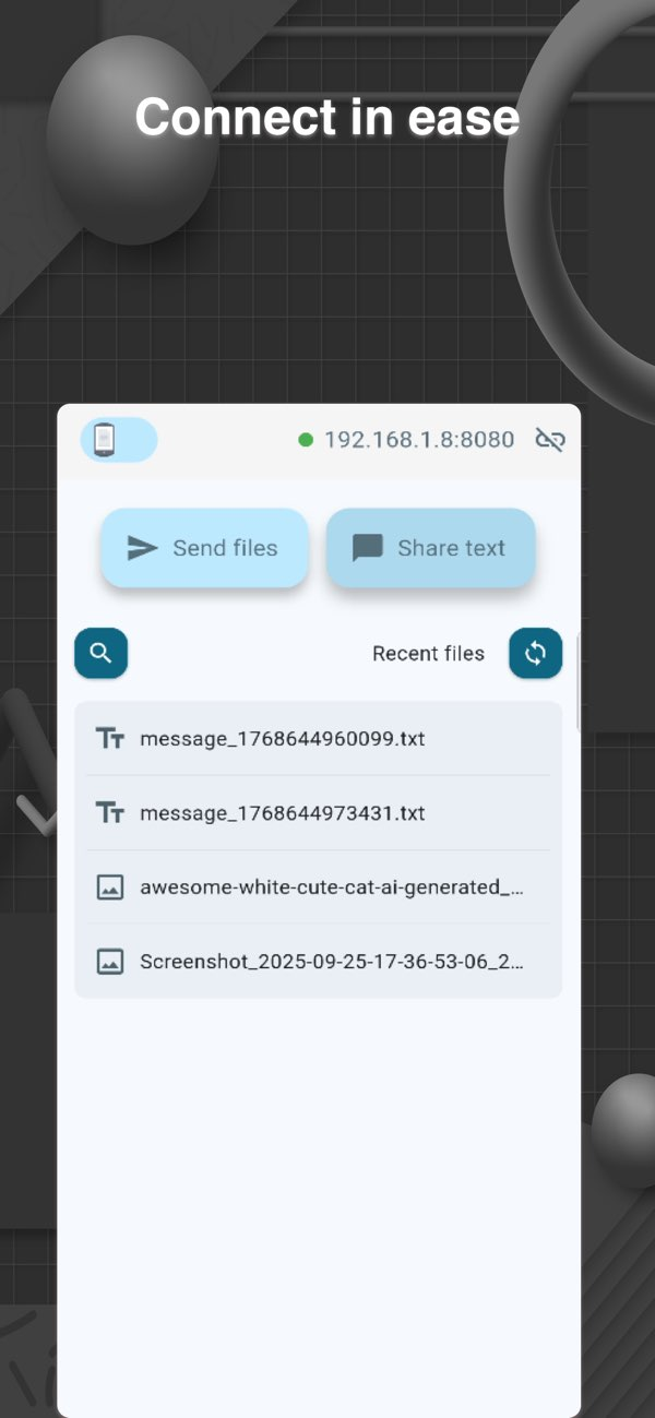 NetShare - share file in local Resimleri