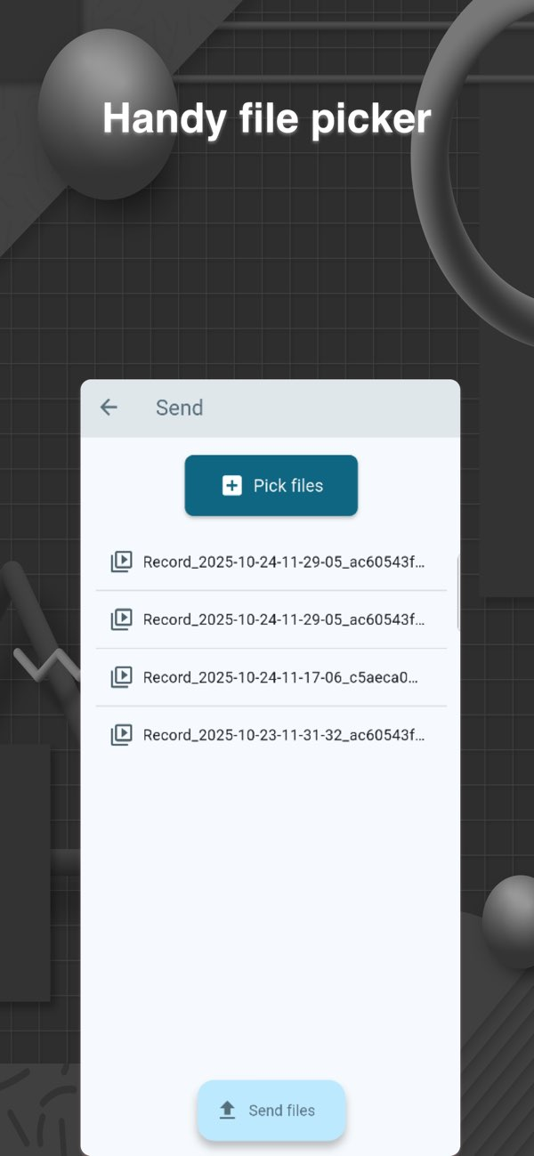 NetShare - share file in local Resimleri