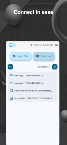NetShare - share file in local Resimleri