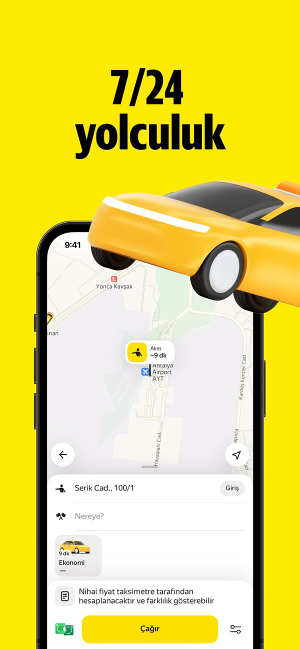 Yandex Go: Şehrindeki taksi Resimleri