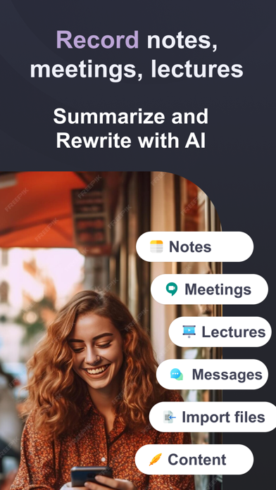 SpeakApp AI: Voice Notes Resimleri