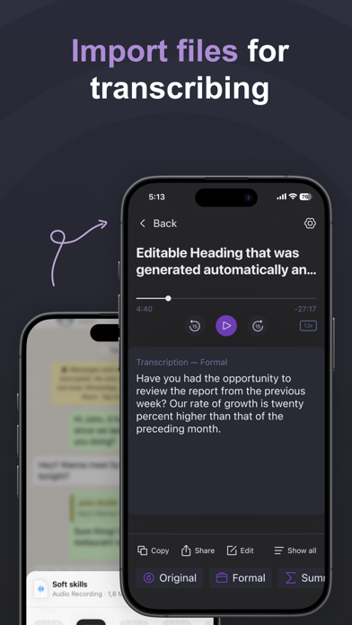 SpeakApp AI: Voice Notes Resimleri
