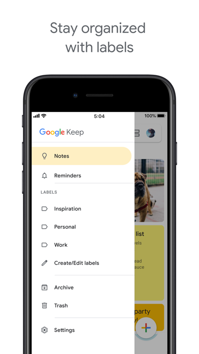 Google Keep - Not ve listeler Resimleri