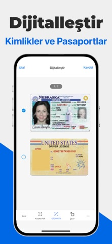Mobile Scanner App - PDF Tara Resimleri