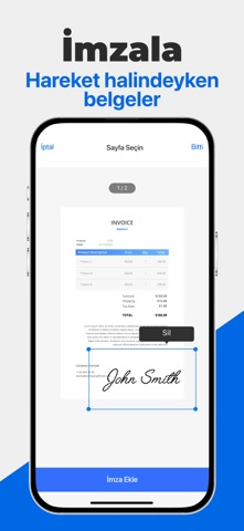 Mobile Scanner App - PDF Tara Resimleri