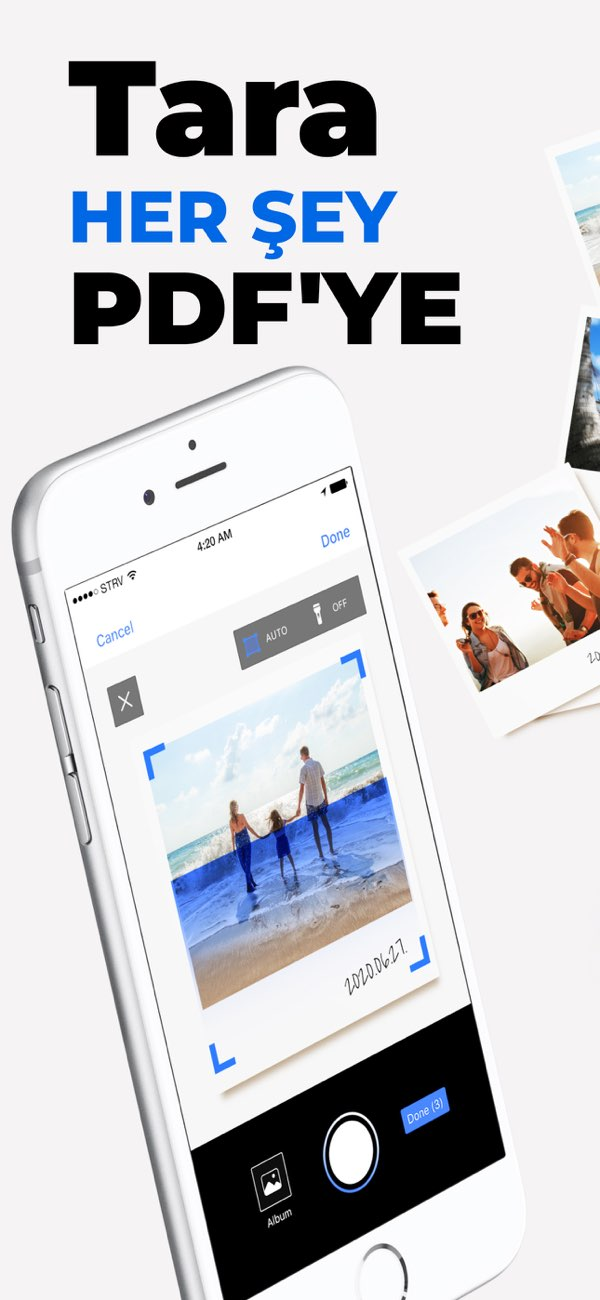 Mobile Scanner App - PDF Tara Resimleri