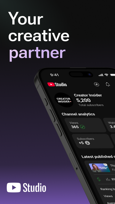 YouTube Studio Resimleri