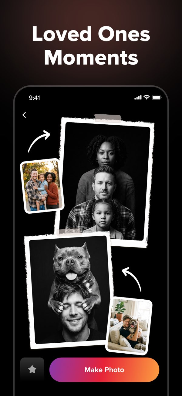 GoPhoto:AI Photo/Video Creator Resimleri