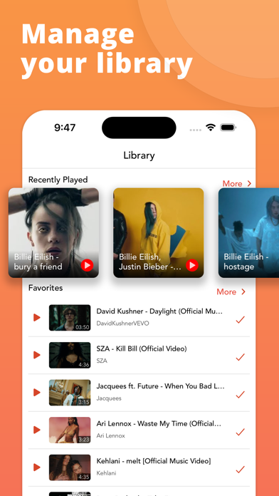 Müzik Çalar: Şarkılar Videolar Resimleri