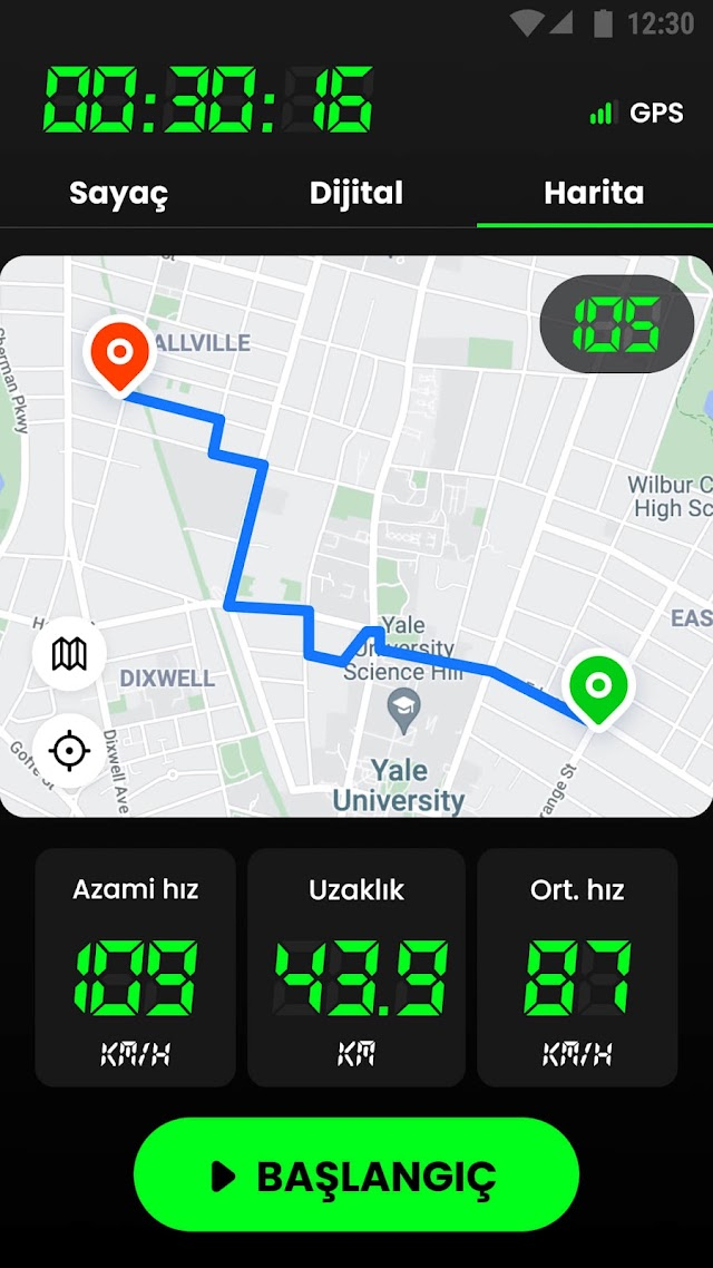 Hız göstergesi & GPS Hız ölçer Resimleri