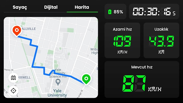 Hız göstergesi & GPS Hız ölçer Resimleri