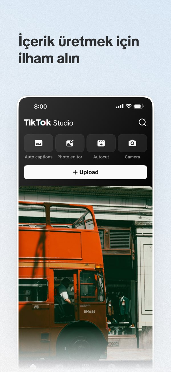 TikTok Studio Resimleri