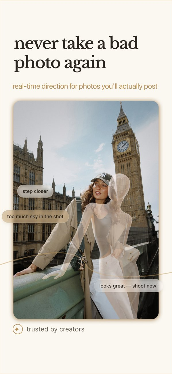 Photogenik: Pose & Photo Coach Resimleri