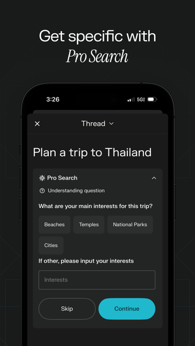Perplexity - AI Search & Chat Resimleri