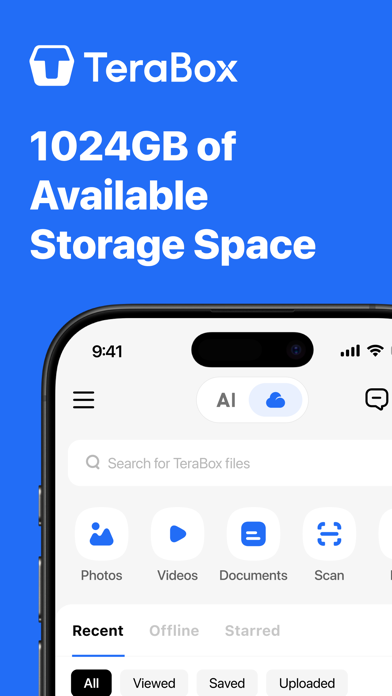 TeraBox: 1TB Bulut & AI Alanı Resimleri