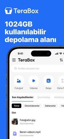 TeraBox: 1TB Bulut & AI Alanı Resimleri